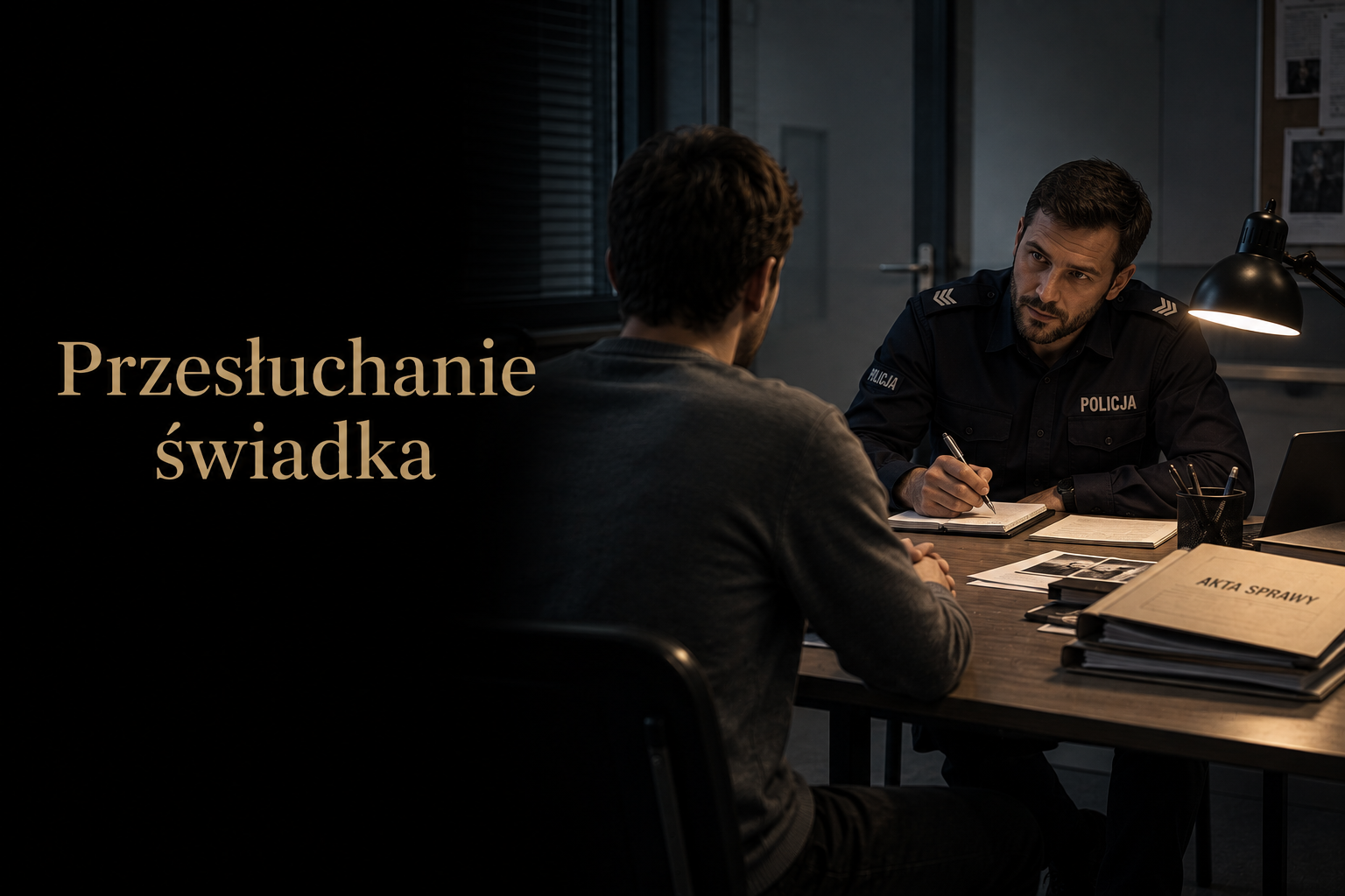 Jak wygląda przesłuchanie świadka na Policji, w prokuraturze i w sądzie?