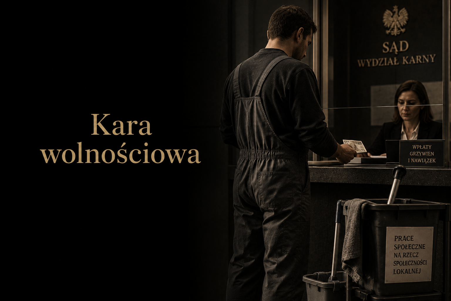 Kara wolnościowa zamiast więzienia — art. 37a k.k.
